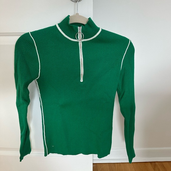 Maje Mock Neck Sweater - Picture 2 of 4